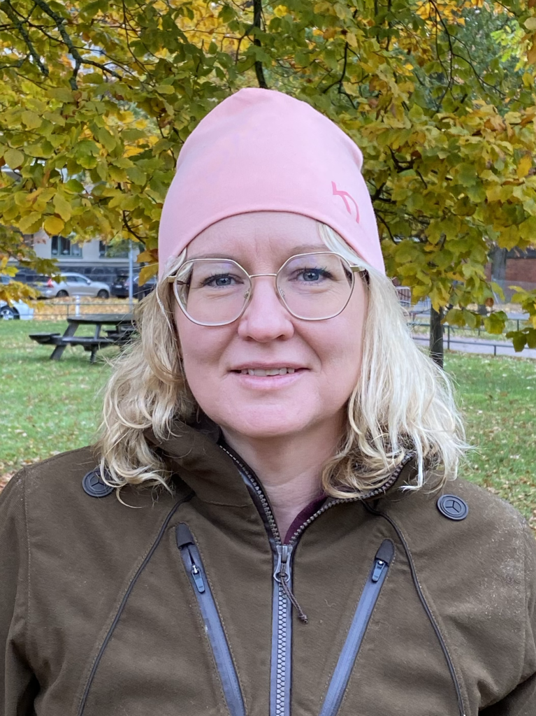 Porträtt på Susanne Öberg, regionsamordnare för Skogen i Skolan i Västernorrland