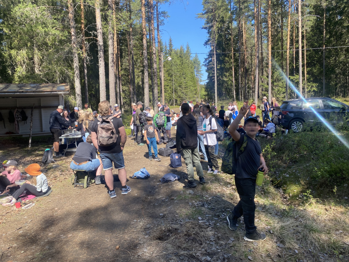 Utomhusaktivitet i sommarväder