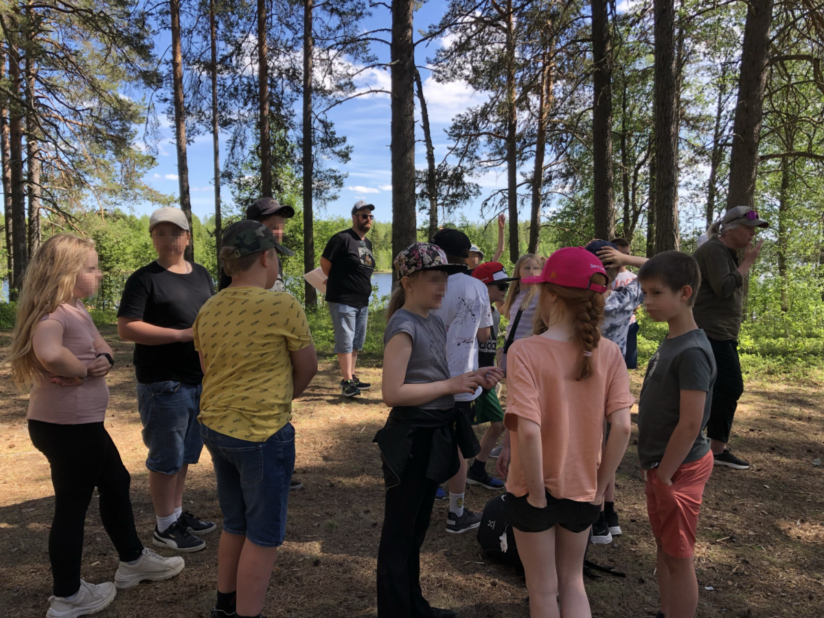 Skogsdag med åk 4-6