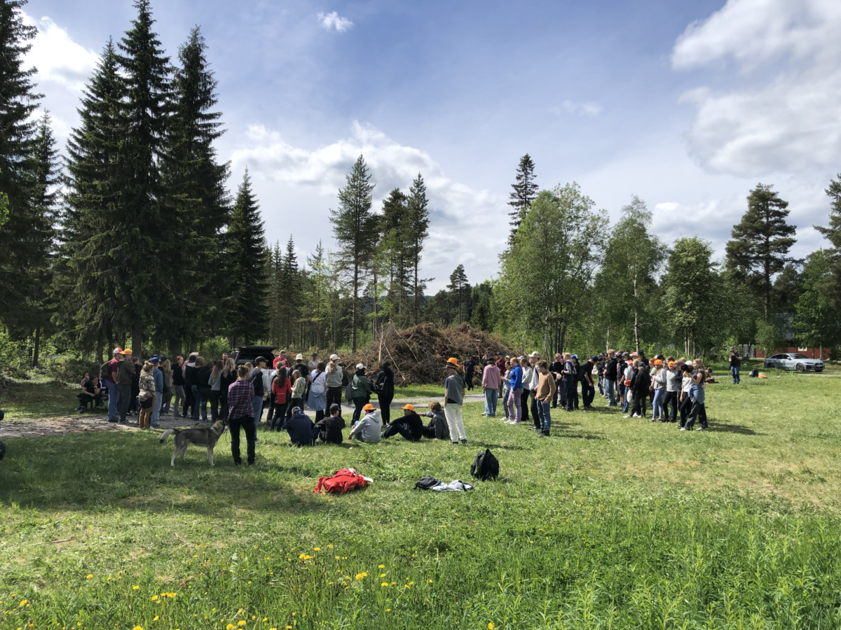 150 elever på plats i Moskogen
