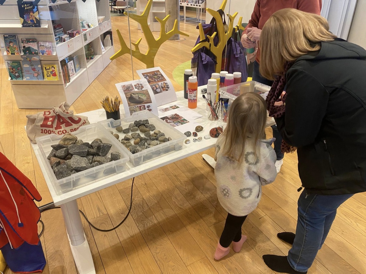 Uppskattad aktivitet på Umeå stadsbibliotek